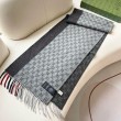 Scialle/sciarpa classica cashmere Gucci 36 x 180  Grigio