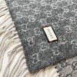 Scialle/sciarpa classica cashmere Gucci 36 x 180  Grigio