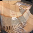 Qualità superiore replica Sciarpa Burberry Check Classical cashmere Beige 30 x 168
