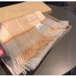 Qualità superiore replica Sciarpa Burberry Check Classical cashmere Beige 30 x 168