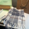Alta gamma replica Sciarpa Burberry Check Classical cashmere grigio/blu 30 x 168