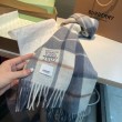 Alta gamma replica Sciarpa Burberry Check Classical cashmere grigio/blu 30 x 168
