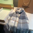 Alta gamma replica Sciarpa Burberry Check Classical cashmere grigio/blu 30 x 168