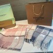 Alta gamma replica Sciarpa Burberry Check Classical cashmere grigio/blu 30 x 168