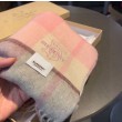Sciarpa Burberry Check Classical cashmere rosa 30 x 168