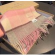Sciarpa Burberry Check Classical cashmere rosa 30 x 168