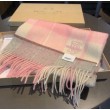 Sciarpa Burberry Check Classical cashmere rosa 30 x 168