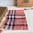 Sciarpa Burberry Check Classical cashmere Rosa 70 x 200