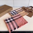 Sciarpa Burberry Check Classical cashmere Rosa 70 x 200