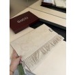Sciarpa Gucci GG Cashmere Jacquard Beige 35 x 190