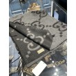 Sciarpa Gucci GG Cashmere Jacquard Grigio 35 x 190
