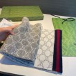 Pari all'originale replica Sciarpa Gucci reversibile lana jacquard con motivo GG  30 x 180 01