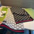 Pari all'originale replica Sciarpa Gucci reversibile lana jacquard con motivo GG  30 x 180 03