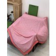 Sciarpa Gucci velluto con stampa animalier e floreale 140 01