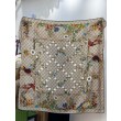 Sciarpa Gucci velluto con stampa animalier e floreale 140 03