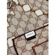 Alta gamma replica Sciarpa Gucci velluto con stampa animalier e floreale 140 04