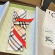 Sciarpa in seta con motivo a quadri Vintage Check Burberry 8 x 180 Beige