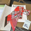 Pari all'originale replica Sciarpa in seta con motivo a quadri Vintage Check Burberry 8 x 180 Rosso Pari all'originale replica Sciarpa in seta con motivo a quadri Vintage Check Burberry 8 x 180 Rosso