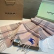 Sciarpa reversibile cashmere con motivo check EKD Burberry 30 x 200 Rosa