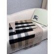 Sciarpa reversibile TB cashmere/lana con motivo a quadri Burberry 30 x 180 Beige/marrone
