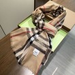 Qualità superiore replica Sciarpa/Scialle cashmere con motivo check vintage Burberry Archive Beige 90 x 200