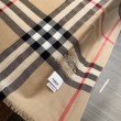 Qualità superiore replica Sciarpa/Scialle cashmere con motivo check vintage Burberry Archive Beige 90 x 200