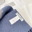 Sciarpe Dior misto lana e cashmere 32 x 200 Blu