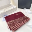 Pari all'originale replica Sciarpe Dior misto lana e cashmere 32 x 200 Rosso