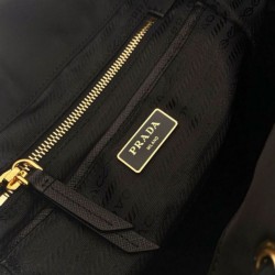 Replica Zaino Prada medio Re-Nylon con marsupio 1BZ811 Nero Imitazioni Replica qualità specchio Zaino Prada medio Re-Nylon con marsupio 1BZ811 Nero