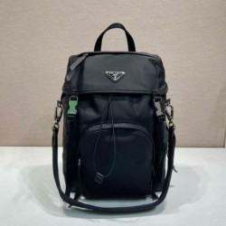 Replica qualità specchio Zaino Prada Re-Nylon 1BZ039 Nero