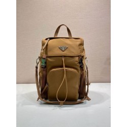 Zaino Prada Re-Nylon 1BZ039 Marrone