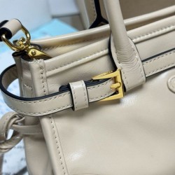 Replica Borsa a mano Prada Bonnie mini 1BA486 Beige Imitazioni Replica qualità specchio Borsa a mano Prada Bonnie mini 1BA486 Beige