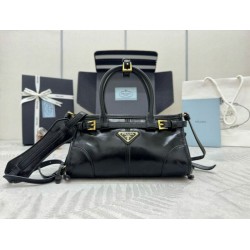 Borsa a mano Prada Bonnie mini 1BA486 Nero