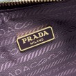 Borsa a mano/borsa hobo Saffiano Prada Re-Edition 2005 Borgogna