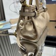 Borsa a mano Prada Bonnie mini 1BA486 Beige
