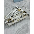 Imitazioni borse griffate a mano Prada Bonnie mini 1BA486 Bianco
