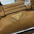 Borsa a mano Prada Bonnie mini 1BA486 Marrone