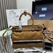 Borsa a mano Prada Bonnie mini 1BA486 Marrone