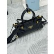 Borsa a mano Prada Bonnie mini 1BA486 Nero