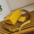 Borsa a mano Prada Galleria Saffiano piccola/media/grande Giallo