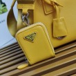 Borsa a mano Prada Galleria Saffiano piccola/media/grande Giallo