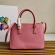 Borse Replica a mano Prada Galleria Saffiano piccola/media/grande Rosso