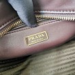 Borse Replica Alta Qualità a spalla media Prada Explore con patta 1BD394 Borgogna