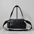 Borsa a spalla media Prada Explore con patta 1BD394 Nero