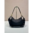 Replica Perfetta a spalla Prada Explore grande Re-Nylon 1BC264 Nero
