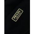 Borsa a spalla Prada Explore Re-Nylon media con patta 1BD394 nero