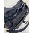 Borsa a spalla Prada Explore Re-Nylon media con patta 1BD394 nero