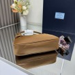 Borsa hobo mini Prada Re-Edition 2005 Re-Nylon Saffiano 1N204M Marrone