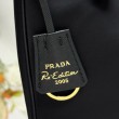 Borsa hobo mini Prada Re-Edition 2005 Re-Nylon Saffiano 1N204M Nero