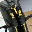 Borsa tote media Prada Galleria Saffiano 1BA457 nero